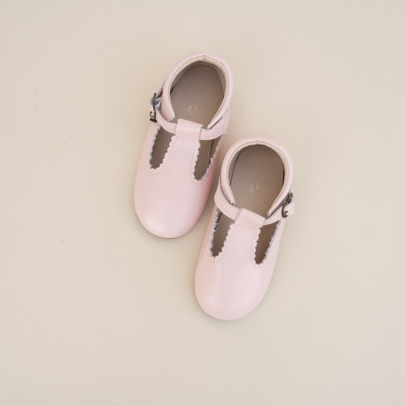 Riley T-Straps - Scalloped - Sweet Pink - Picture 8 of 15